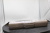 Lionel 6-9579 LIONEL ILLUMINATED BURLINGTON ALUMINUM PASSENGER CAR SILVER KETTLE VISTA DOME CAR O SCALE Used Excellent Damaged Box