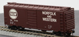 Walthers 910-2358 NORFOLK & WESTERN PS-1 Boxcar Mainline Boxcar Red #53538 HO Scale Like New
