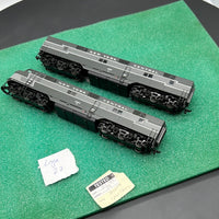 HO Scale Bargain Engine 27: Lifelike New York Central NYC diesel set 1 pow 1 NP HO Scale Used VG