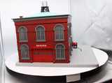 MTH Railking 30-9157 Engine Company 49 Operating Firehouse w/red fire truck O SCALE Like New