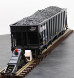 MTH 20-90898B NS 4 bay hopper car with coal load O SCALE Like New