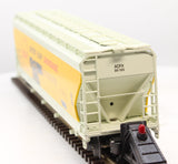 K-Line K6244-8011 ACF Industries Aluminum 4-Bay Covered Hopper O SCALE Like New