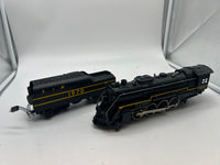 Lionel 6-8615 L&N Berkshire 2-8-4 steam locomotive and tender O SCALE Like New Damaged Box