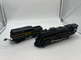 Lionel 6-8615 L&N Berkshire 2-8-4 steam locomotive and tender O SCALE Like New Damaged Box