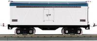MTH Tinplate 11-30024 Lionel Corporation Tinplate No. 514R Std. Gauge Refrigerator Car White/Blue with Nickel Trim Std. Gauge.  NEW