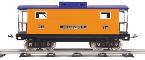 MTH Tinplate 11-30064 Lionel Lines Std. Gauge Illuminated Caboose #217. NEW