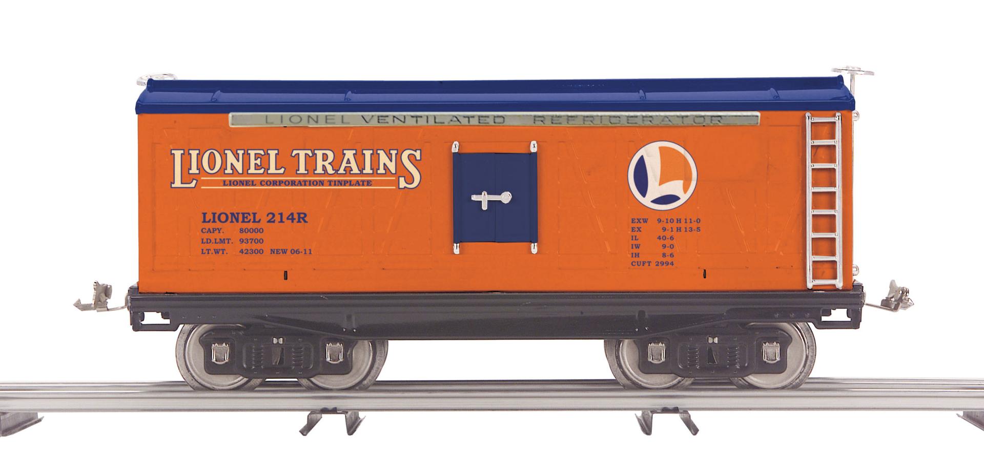 MTH Tinplate 11-30105 Lionel Lines Std. Gauge Reefer Car Standard gaug