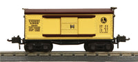 MTH 11-70057 Yellow 7 Brown Box Car