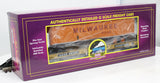 MTH Premier 20-98129 Milwaukee Road Flat Car w/ 40' Trailer O SCALE Like New
