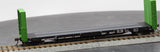 Walthers 932-40052 DULUTH, WINNIPEG & PACIFIC 50' Bulkhead Flatcar Gold Line # HO Scale NEW