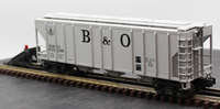 MTH Railking 30-7555 Baltimore & Ohio Ps-2 Discharge Hopper Car O SCALE Like New no inner liner