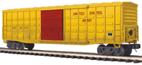 MTH Premier 20-93661 U.S. Army 50 Waffle Side Box Car #29345 O SCALE NEW