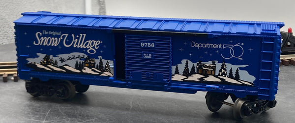 Lionel 6-52096 Department 56 original snow village boxcar # 9756O SCALE NEW