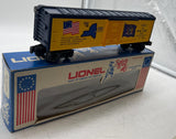 Lionel 6-7611 Spirit of 76 New York State boxcar O SCALE Like New