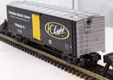 MTH Railking 30-7832 Iron City Beer 3 Reefer Car - Black O SCALE Like New