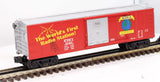 MTH Railking 30-74089 KDKA - Oval Logo RailKing Box Car O SCALE Like New