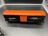 MTH Railking 30-7045A Harley Davidson boxcar O SCALE Like New