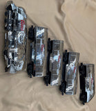 MTH 30-78061, 30-1433-1 Coors Light Silver Bullet Train Set w/ Rare Add-On Tail Car limited O Scale Like New