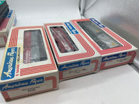 American Flyer Lionel New York Central NYC 4-8552 GP-9 Diesel Locomotive & 9 Freight Cars Set (4-9005, 4-9206 x2, 4-9106, 4-9706, 6-49001, 4-9404, 4-9209, 4-9713) S SCALE Like New