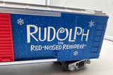 MTH Railking 30-74360 Rudolph the Red Nosed Reindeer- Yukon Cornelius Boxcar  O SCALE Used Excellent