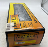 MTH Railking 30-7558 Canadian Pacific CP 4-Bay Cylindrical Hopper Car #381719 O SCALE Like New missing 1 step as is