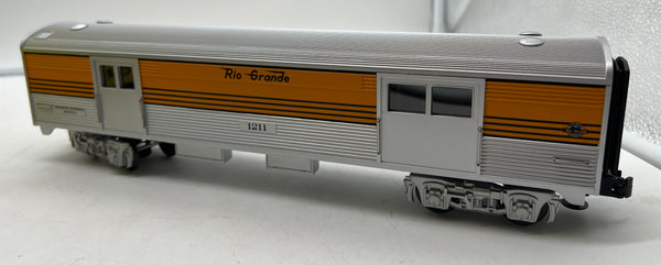 MTH Railking 30-6139B Denver Rio Grande Baggage Car O SCALE Like New