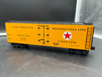 K-Line K762-1894 Pennsylvania Railroad PRR Union Line Reefer 41288 O SCALE As is Used Excellent