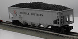 MTH Railking 30-75495 Norfolk Southern 4-Bay Hopper Car O SCALE Used Excellent