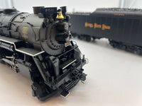 MTH Premier 20-3570-1E Nickel Plate Road 2-8-4 Berkshire Steam Locomotive with Proto-Sound 3.0.  O Scale  Like New Damaged Box