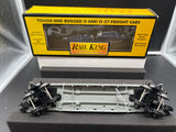 MTH Railking 30-7607L MTH Lines flatcar with convertible O SCALE Like New