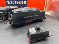 Lionel 6-18042 Boston and Albany B&A Hudson 4-6-4 with RailSounds 1995 O SCALE Used Excellent
