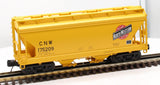 Atlas 3001092-1 Chicago Northwestern CNW ACF 2 Bay Centerflow Hopper Premier O Scale Like New