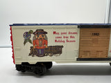 K-Line k-6474 1992 Christmas boxcar O SCALE Like New