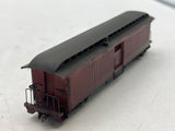 Soho 0905 DRGW Baggage car Brass painted HOn3 scale Used as is