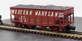 Atlas 6757-4 WESTERN MARYLAND 55 Ton Fish Belly Hopper Speed O Scale NEW