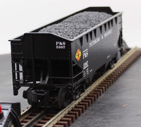 MTH Premier 20-97538 Pittsburg & Shawmut 2-Bay Offset Hopper Car O SCALE NEW