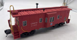 MTH C-103 Union Railroad Red Bay Window Caboose O SCALE Used Excellent No Box