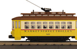MTH Railking 30-5201 Market Street RailKing Bump-n-Go Trolley O SCALE Like New wrong Box