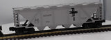 Lionel 6-16407 BOSTON & MAINE Four-Bay Hopper O Scale Like New