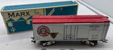 Marx 73415 Tin Pittsburgh Brewing Co Iron City Beer IC Light Refrigerator car WITH KEGS O SCALE Like New