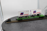 MTH 20-90014C Burlington Northern Electric Train O Scale Used Damaged Box