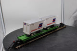 MTH 20-90014C Burlington Northern Electric Train O Scale Used Damaged Box