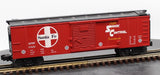 MTH RailKing 30-7406 Atchison Topeka Santa Fe Semi-Scale Boxcar O SCALE Used Excellent