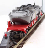 Lionel 6-16939 US Navy Flatcar with Boat O Scale Used