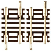 Atlas ATL2007 Code 55 1" Straight Track (6 pieces) w/ brown ties, Nickel Silver Rail N SCALE NEW