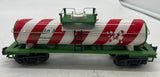 MTH Rugged Rails 33-7326 Christmas Tank Car O SCALE Like New