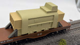 Athearn 92145 Bessemer & Lake Erie Heavy Duty Flatcar w/ Load HO Scale Like New