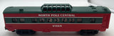 Lionel 6-25196 North Pole Central O27 Streamlined Vista Dome "Vixen" Christmas O SCALE Like New Damaged Box