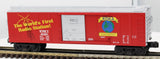 MTH Railking 30-74089 KDKA Oval Logo Box Car O SCALE Like New