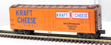 K-Line K762-8015 Kraft Cheese Wood-Sided Reefer O SCALE NEW